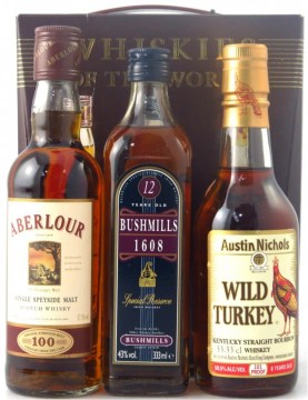 whiskies-of-the-world-aberlour-bushmills-wild-turkey